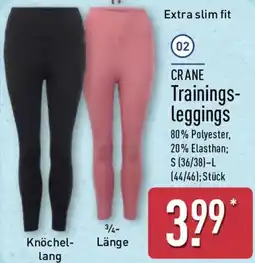 Aldi Nord CRANE Trainingsleggings Angebot