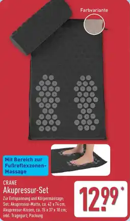Aldi Nord CRANE Akupressur-Set Angebot