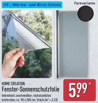 HOME CREATION Fenster-Sonnenschutzfolie