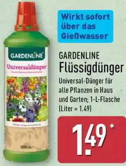 Aldi Nord GARDENLINE Flüssigdünger Angebot