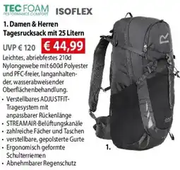 Mountain Sports Outlet Damen & Herren Tagesrucksack mit 25 Litern Angebot