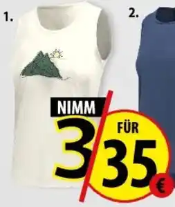 Mountain Sports Outlet Damen Funktionstop mit Grafikdruck Angebot