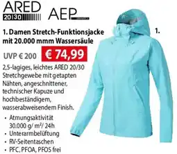 Mountain Sports Outlet Damen Stretch-Funktionsjacke mit 20.000 mmm Wassersäule Angebot