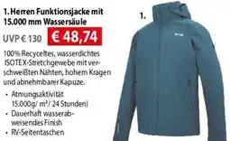 Mountain Sports Outlet Herren Funktionsjacke mit 15.000 mm Wassersäule Angebot