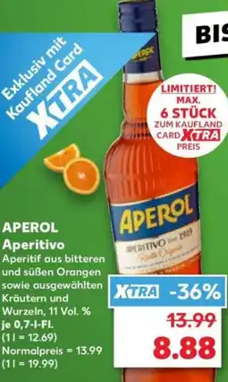 Kaufland APEROL Aperitivo Angebot
