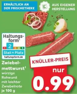 Kaufland Zwiebelmettwurst Angebot