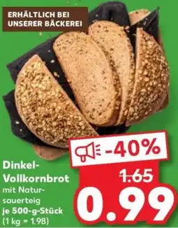 Kaufland Dinkel Vollkornbrot Angebot