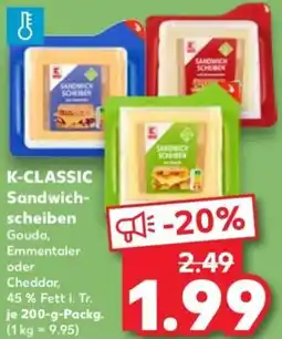 Kaufland K-CLASSIC Sandwichscheiben Angebot