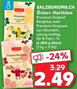 Kaufland SALZBURGMILCH Österr. Hartkäse Angebot