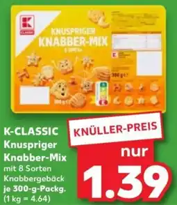 Kaufland K-CLASSIC Knuspriger Knabber-Mix Angebot