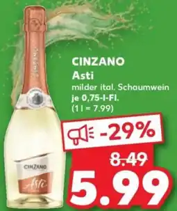 Kaufland CINZANO Asti Angebot