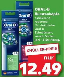Kaufland Oral-B Bürstenköpfe Angebot