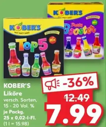 Kaufland KOBER'S Liköre Angebot