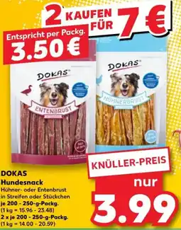 Kaufland DOKAS Hundesnack Angebot