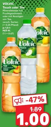 Kaufland VOLVIC Touch oder Tee Angebot