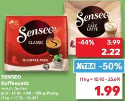 Kaufland SENSEO Kaffeepads Angebot