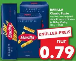 Kaufland BARILLA Classic Pasta Angebot