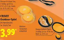 Lidl CRIVIT Outdoor-Spiel Angebot