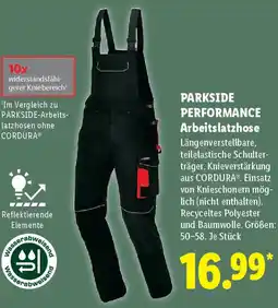 Lidl PARKSIDE PERFORMANCE Arbeitslatzhose Angebot