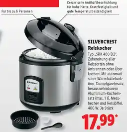 Lidl SILVERCREST Reiskocher Angebot