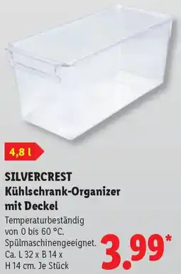 Lidl SILVERCREST Kühlschrank-Organizer mit Deckel Angebot