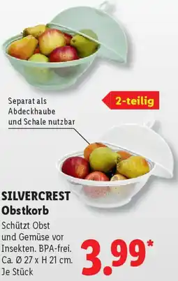 Lidl SILVERCREST Obstkorb Angebot