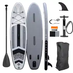 Netto Marken-Discount e4fun Stand Up Paddle Board 320 x 81 x 15 cm grau Angebot