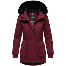 Netto Marken-Discount NAVAHOO Damen Sportlicher Wintermantel Baumwoll-Parka mit Kapuze Olessaa Angebot