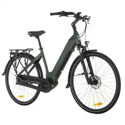 Netto Marken-Discount Adore ADORE E-Citybike 28 Alu Cityfahrrad CX-280 Mittelmotor 60NM / 15Ah British Green matt Angebot