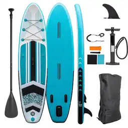 Netto Marken-Discount e4fun Stand Up Paddle Board 320 x 81 x 15 cm türkis Angebot