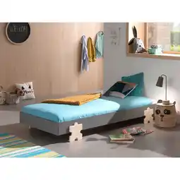 Netto Marken-Discount Modulo Einzelbett/Stapelbett 90 x 200 cm Liegefläche, grau lackiert, versch. Ausführungen Angebot