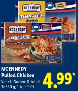 Lidl MCENNEDY Pulled Chicken Angebot