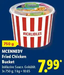 Lidl MCENNEDY Fried Chicken Bucket Angebot
