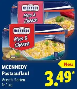 Lidl MCENNEDY Pastaauflauf Angebot