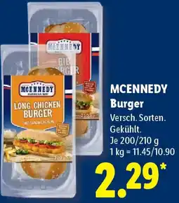 Lidl MCENNEDY Burger Angebot