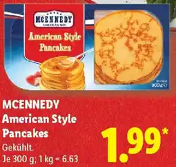 Lidl MCENNEDY American Style Pancakes Angebot