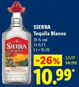 Lidl SIERRA Tequila Blanco Angebot