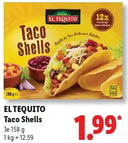 Lidl EL TEQUITO Taco Shells Angebot