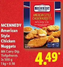 Lidl MCENNEDY American Style Chicken Nuggets Angebot