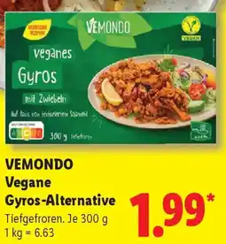 Lidl VEMONDO Vegane Gyros-Alternative Angebot