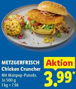 Lidl METZGERFRISCH Chicken Cruncher Angebot