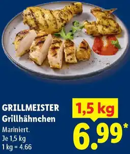 Lidl GRILLMEISTER Grillhähnchen Angebot
