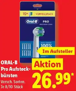 Lidl ORAL-B Pro Aufsteckbürsten Angebot