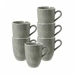 Netto Marken-Discount Seltmann Weiden Kaffeebecher Beat Color Glaze 350 ml 6er Set Angebot