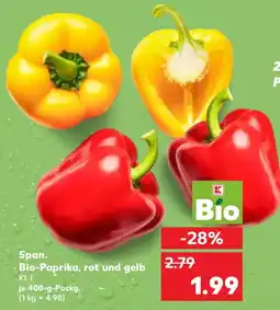 Kaufland Bio-Paprika Angebot