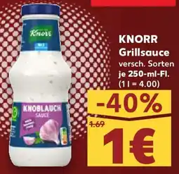 Kaufland KNORR Grillsauce Angebot