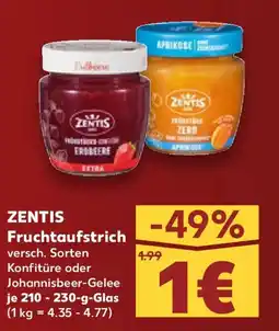 Kaufland ZENTIS Fruchtaufstrich Angebot
