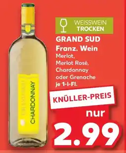 Kaufland GRAND SUD Franz. Wein Angebot