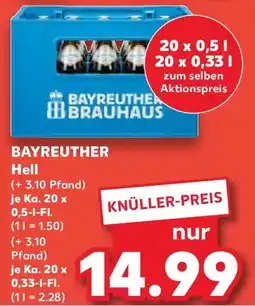 Kaufland Bayreuther hell Angebot