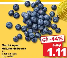 Kaufland Kulturheidelbeeren Angebot
